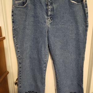 Womens Revolt Jeans With Ankle Detail